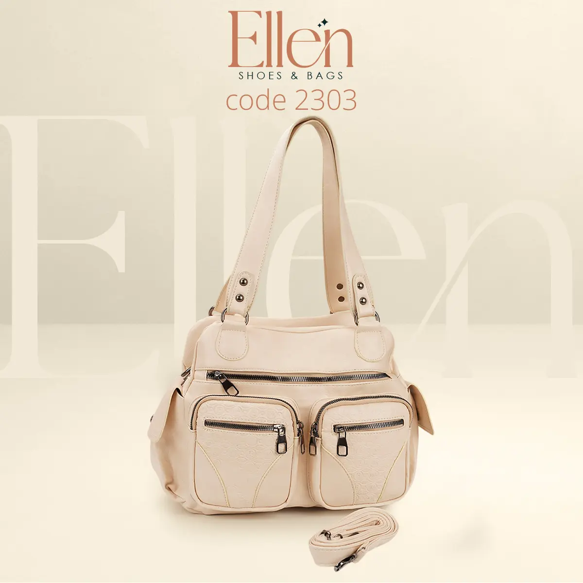 E2303BG شنطة جلد واكسسوار مستورد Code 2303 هافان
