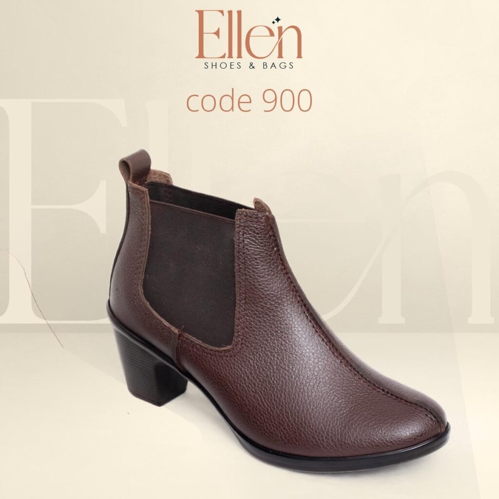 هاف بوت جلد طبيعي Code 900