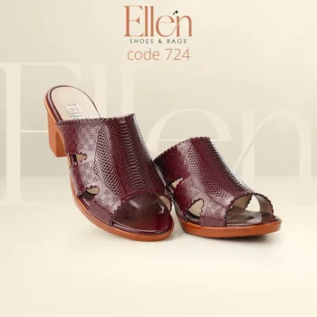 سليبر فرنيه أنيق من إيلين بكعب 5 سم - كود 724