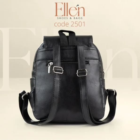 شنطة ظهر إيلين – جلد طري بجودة عالية | Ellen Shoes & Bags موديل 2501