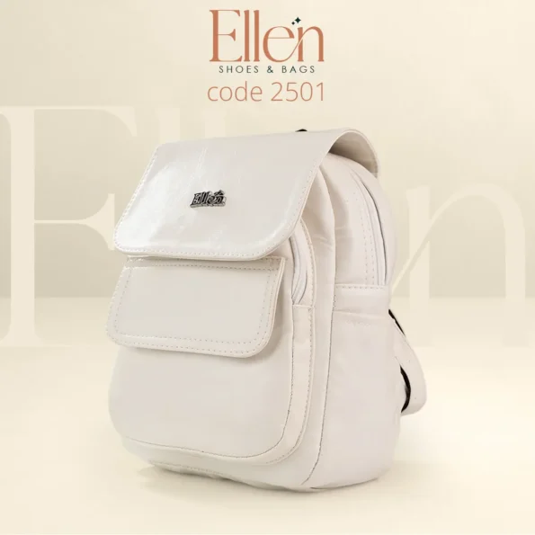 شنطة ظهر إيلين – جلد طري بجودة عالية | Ellen Shoes & Bags موديل 2501