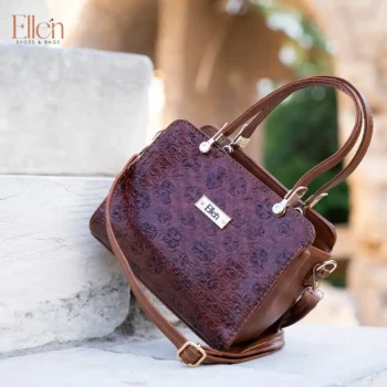 شنطة إيلين يد وكروس – جلد ميكس سادة ومطبوع - كود 1152