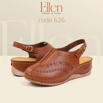 سابوه طبي شيك للطلعات والشغل بأبزيمة سهلة وفينيش ليزر أنيق - كود 626