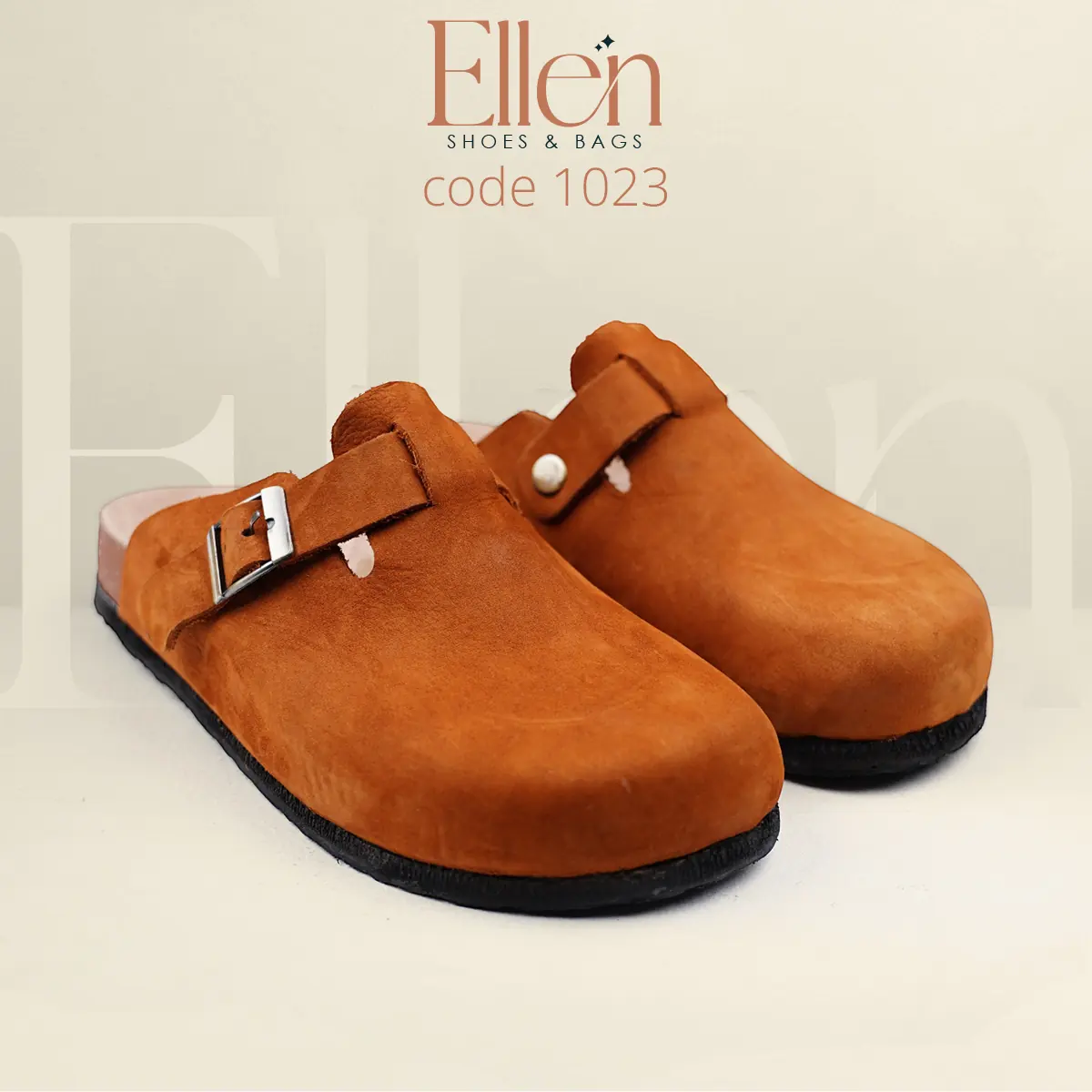 E1023HV_2 زوج سابو حريمي هافان بتصميم كلاسيكي ومقدمة مستديرة