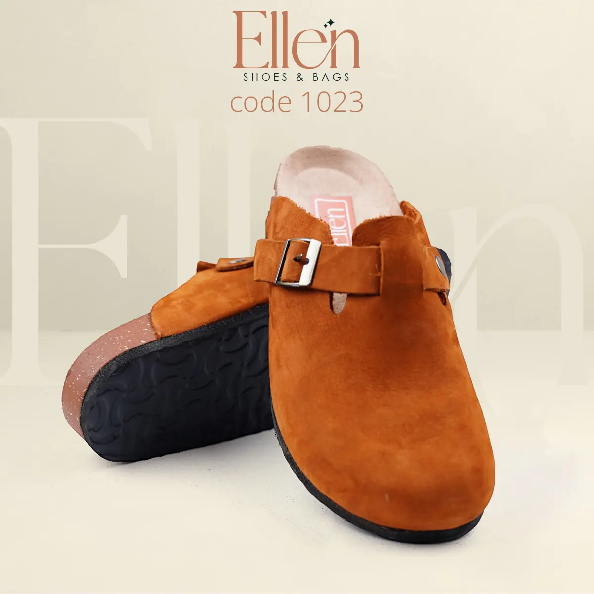 E1023HV_5 سابو حريمي هافان من إيلين مع تفاصيل النعل والتصميم